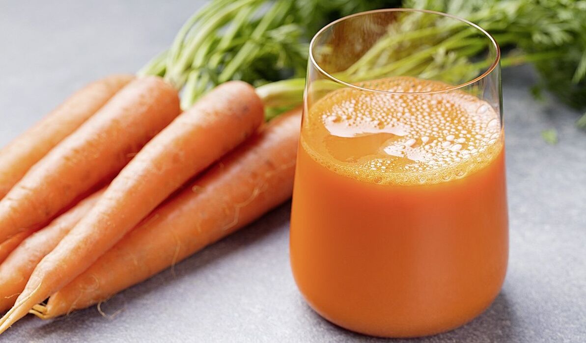 jugo de zanahoria para desparasitar